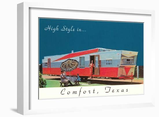 High Style in Comfort, Texas-null-Framed Premium Giclee Print