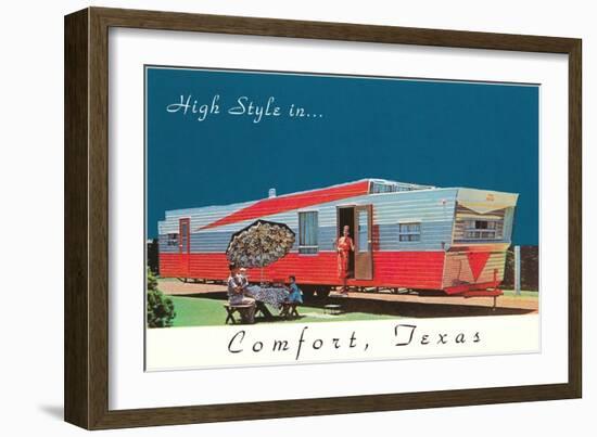 High Style in Comfort, Texas-null-Framed Art Print