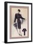 High Styled Suit-null-Framed Art Print