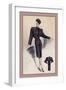 High Styled Suit-null-Framed Art Print