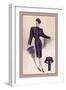 High Styled Suit-null-Framed Art Print