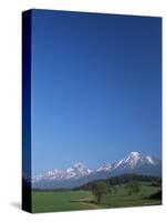 High Tatra Mountains from Near Poprad, Slovakia-Upperhall-Stretched Canvas