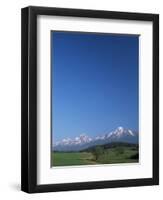 High Tatra Mountains from Near Poprad, Slovakia-Upperhall-Framed Photographic Print