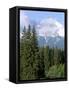 High Tatra Mountains from Tatranska Lomnica, Slovakia-Upperhall-Framed Stretched Canvas