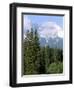 High Tatra Mountains from Tatranska Lomnica, Slovakia-Upperhall-Framed Photographic Print