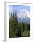 High Tatra Mountains from Tatranska Lomnica, Slovakia-Upperhall-Framed Photographic Print