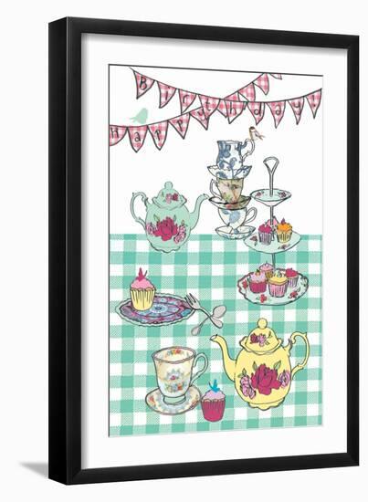 High Tea Birthday, 2013-Anna Platts-Framed Giclee Print