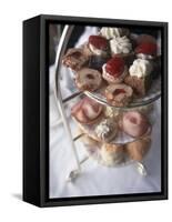 High Tea in Stanley Park, Vancouver, British Columbia, Canada-Connie Ricca-Framed Stretched Canvas