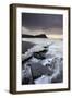 High Tide around the Broken Ledges on Kimmeridge Bay Shores, on the Jurassic Coast, Dorset, England-Adam Burton-Framed Photographic Print