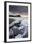 High Tide around the Broken Ledges on Kimmeridge Bay Shores, on the Jurassic Coast, Dorset, England-Adam Burton-Framed Photographic Print