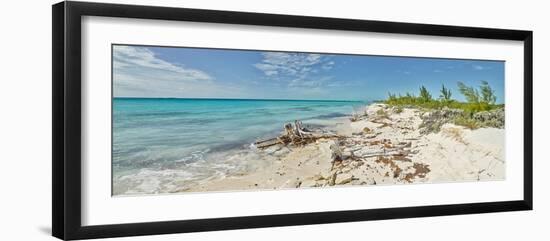 High tide at Playa Sirenas, Cayo Largo, Cuba-null-Framed Photographic Print
