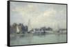 High Tide, Blakeney-Sir Walter Russell-Framed Stretched Canvas