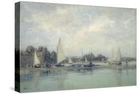 High Tide, Blakeney-Sir Walter Russell-Stretched Canvas