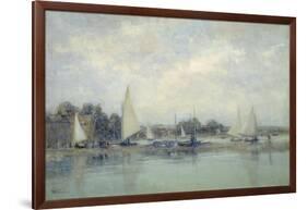 High Tide, Blakeney-Sir Walter Russell-Framed Giclee Print