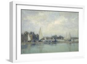 High Tide, Blakeney-Sir Walter Russell-Framed Giclee Print