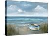 High Tide Boat-null-Stretched Canvas