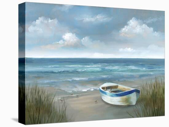 High Tide Boat-null-Stretched Canvas