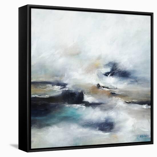 High Tide Wave II-Rikki Drotar-Framed Stretched Canvas