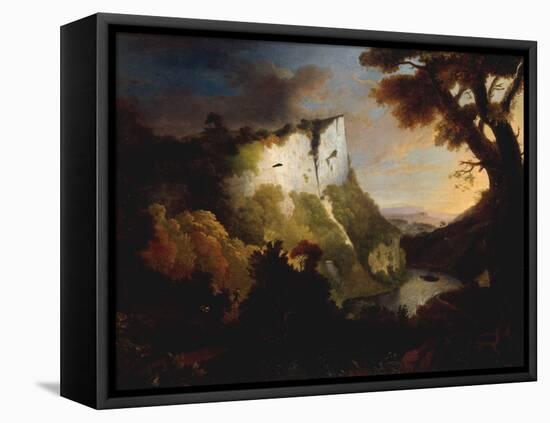 High Tor, Matlock, Derbyshire, 1756-Alexander Cozens-Framed Stretched Canvas