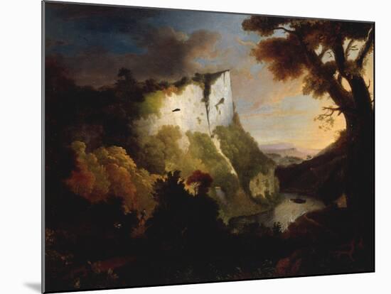 High Tor, Matlock, Derbyshire, 1756-Alexander Cozens-Mounted Giclee Print