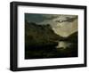 High Tor, Matlock, Derbyshire (Oil on Canvas)-Joseph Wright of Derby-Framed Giclee Print