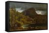 High Torne Mountain, Rockland County, New York, 1850 (Oil on Canvas)-Jasper Francis Cropsey-Framed Stretched Canvas