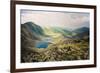 High Up In The Mountains-kirilstanchev-Framed Art Print