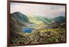 High Up In The Mountains-kirilstanchev-Framed Art Print