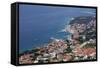 High View of Bol and Harbour, Brac Island, Dalmatian Coast, Croatia, Europe-John Miller-Framed Stretched Canvas