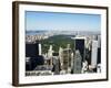 High View of Central Park and Upper Manhattan, New York City, New York, USA-Amanda Hall-Framed Photographic Print