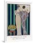 High-Waisted Clinging Gown-Georges Barbier-Framed Photographic Print