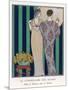 High-Waisted Clinging Gown-Georges Barbier-Mounted Photographic Print