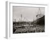 High Water at New Orleans, La., Levee, March 21, 1903-null-Framed Photo