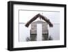 High Water Floods Lakeside Cabanas, Climate Change, Lago Peten Itza, Guatemala, Central America-Colin Brynn-Framed Photographic Print