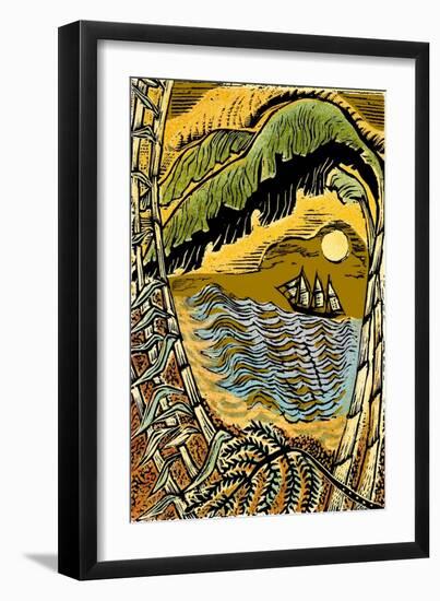 High Wind in Jamaica-Mary Kuper-Framed Giclee Print