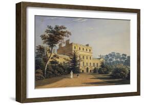 Higham House in Woodford-John Varley-Framed Giclee Print