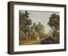 Higham House in Woodford-John Varley-Framed Giclee Print