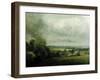 Higham Village am Flusse Stour, c.1804-John Constable-Framed Premium Giclee Print