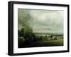 Higham Village am Flusse Stour, c.1804-John Constable-Framed Premium Giclee Print