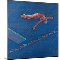 Highboard Diver-Patti Mollica-Mounted Giclee Print