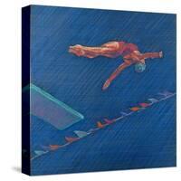 Highboard Diver-Patti Mollica-Stretched Canvas