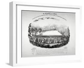 Highbury Barn, Islington, London, 1837-F Alvey-Framed Giclee Print