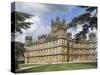 Highclere Castle, Home of Earl of Carnarvon, Location for BBC's Downton Abbey, Hampshire, England-James Emmerson-Stretched Canvas