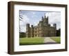 Highclere Castle, Home of Earl of Carnarvon, Location for BBC's Downton Abbey, Hampshire, England-James Emmerson-Framed Photographic Print