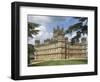 Highclere Castle, Home of Earl of Carnarvon, Location for BBC's Downton Abbey, Hampshire, England-James Emmerson-Framed Photographic Print