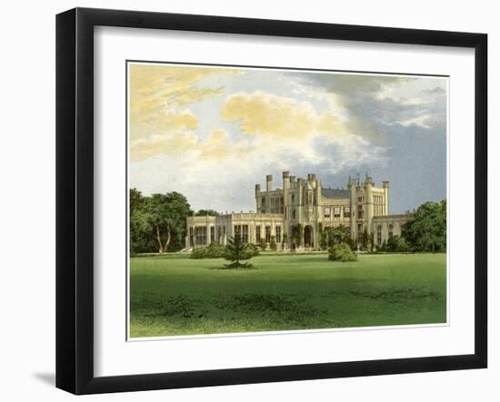 Highcliffe Castle, Dorset, Home of the Marchioness of Waterford, C1880-AF Lydon-Framed Giclee Print