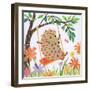 Higher Hedgehog, 2016-Sarah Battle-Framed Giclee Print