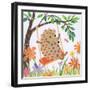 Higher Hedgehog, 2016-Sarah Battle-Framed Giclee Print