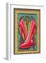 Higher Heels, 2010-PJ Crook-Framed Giclee Print