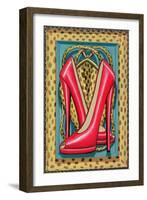 Higher Heels, 2010-PJ Crook-Framed Giclee Print